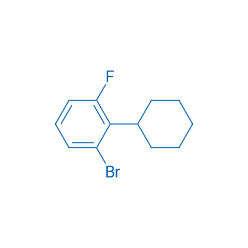 1-Bromo-2-cyclohexyl-3-fluorobenzene 5g