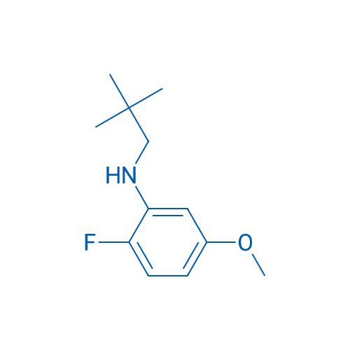 N-(2,2-Dimethylpropyl)-2-fluoro-5-methoxyaniline 1g