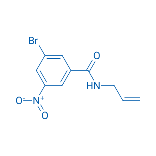 N-Allyl-3-bromo-5-nitrobenzamide 1g