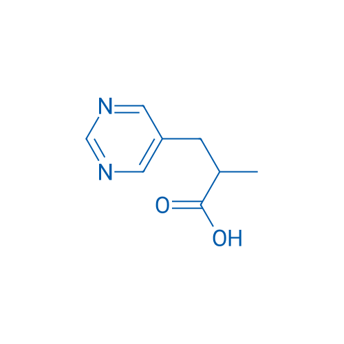 2-Methyl-3-(pyrimidin-5-yl)propanoic acid 1g