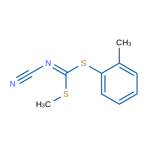 Methyl o-tolyl cyanocarbonimidodithioate 1g