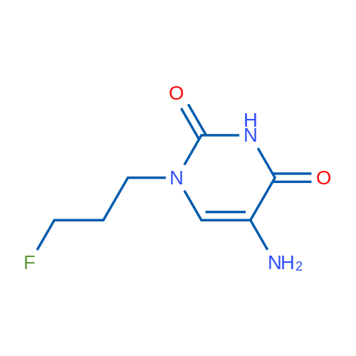 5-Amino-1-(3-fluoropropyl)-1,2,3,4-tetrahydropyrimidine-2,4-dione 1g