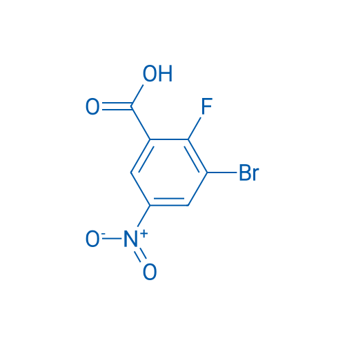 3-Bromo-2-fluoro-5-nitrobenzoic acid 100mg