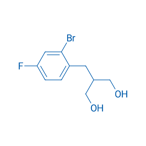 2-(2-Bromo-4-fluorobenzyl)propane-1,3-diol 1g