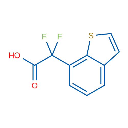 2-(1-Benzothiophen-7-yl)-2,2-difluoroacetic acid 1g