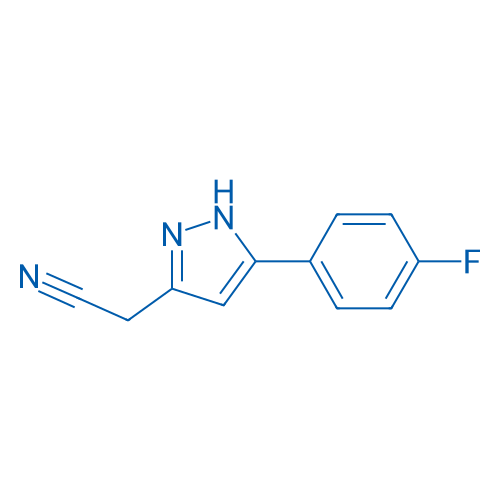 2-(5-(4-Fluorophenyl)-1H-pyrazol-3-yl)acetonitrile 1g