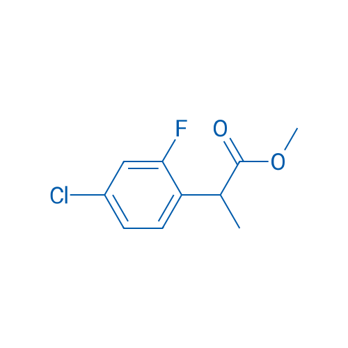 Methyl 2-(4-chloro-2-fluorophenyl)propanoate 1g