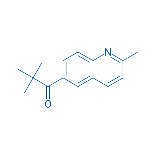 2,2-Dimethyl-1-(2-methylquinolin-6-yl)propan-1-one 100mg