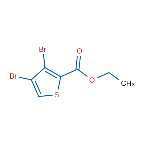 Ethyl 3,4-dibromothiophene-2-carboxylate 1g