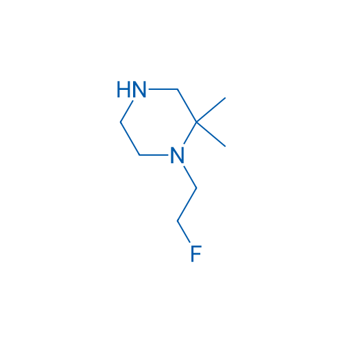 1-(2-Fluoroethyl)-2,2-dimethylpiperazine 1g