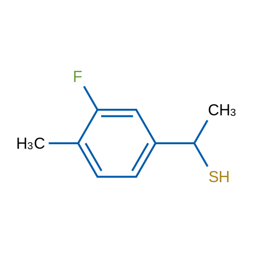 1-(3-Fluoro-4-methylphenyl)ethane-1-thiol 1g