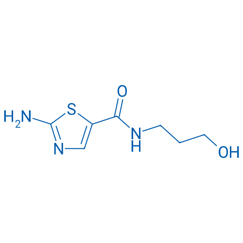 2-Amino-N-(3-hydroxypropyl)thiazole-5-carboxamide 100mg