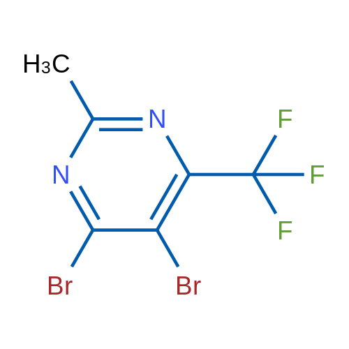 4,5-Dibromo-2-methyl-6-(trifluoromethyl)pyrimidine 1g