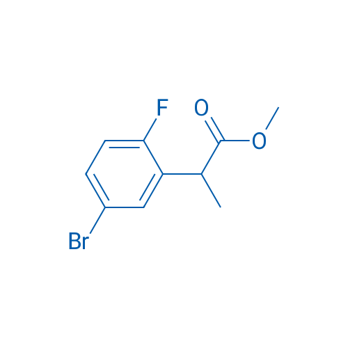 Methyl 2-(5-bromo-2-fluorophenyl)propanoate 1g