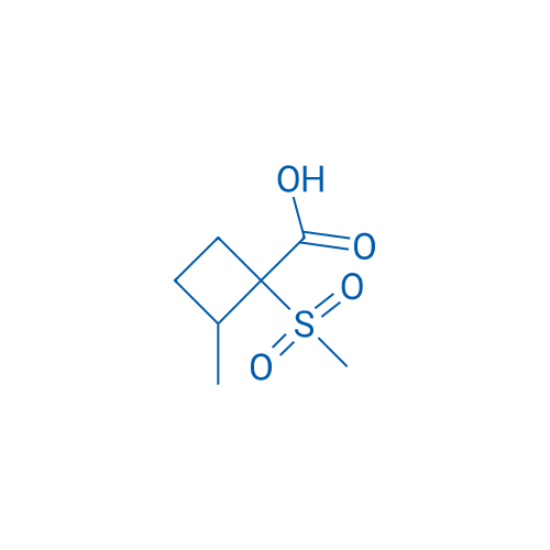 1-Methanesulfonyl-2-methylcyclobutane-1-carboxylic acid 1g