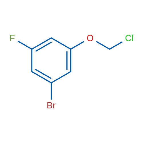 1-Bromo-3-(chloromethoxy)-5-fluorobenzene 1g