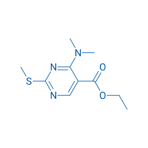 Ethyl 4-(dimethylamino)-2-(methylsulfanyl)pyrimidine-5-carboxylate 1g