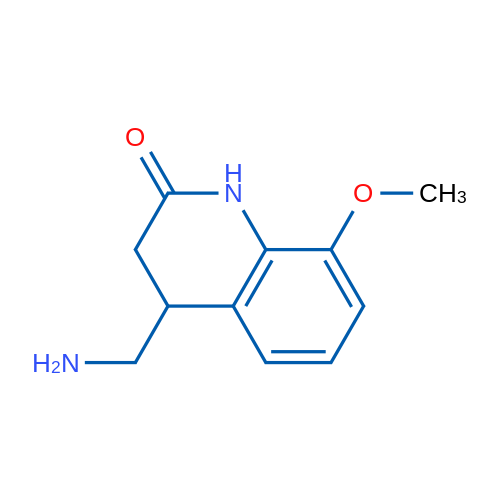 4-(Aminomethyl)-8-methoxy-1,2,3,4-tetrahydroquinolin-2-one 1g