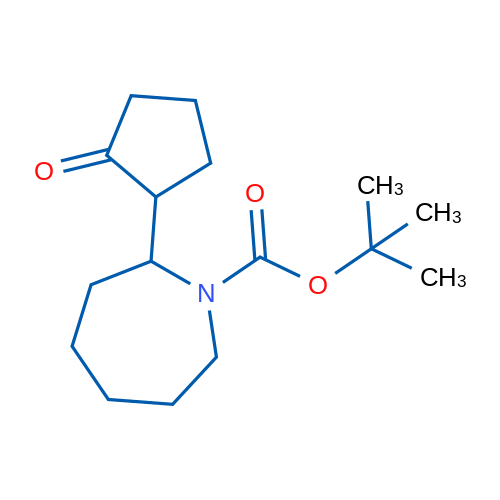 tert-Butyl 2-(2-oxocyclopentyl)azepane-1-carboxylate 1g