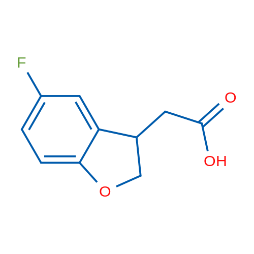 2-(5-Fluoro-2,3-dihydrobenzofuran-3-yl)acetic acid 1g