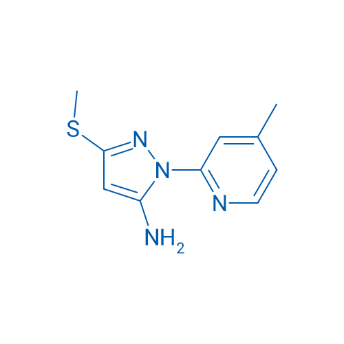 1-(4-Methylpyridin-2-yl)-3-(methylsulfanyl)-1H-pyrazol-5-amine 1g