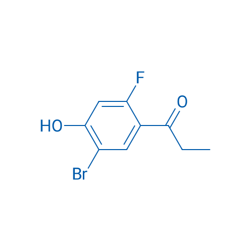 1-(5-Bromo-2-fluoro-4-hydroxyphenyl)propan-1-one 1g