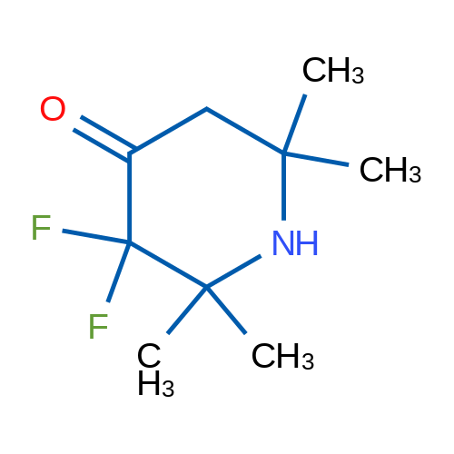 3,3-Difluoro-2,2,6,6-tetramethylpiperidin-4-one 1g