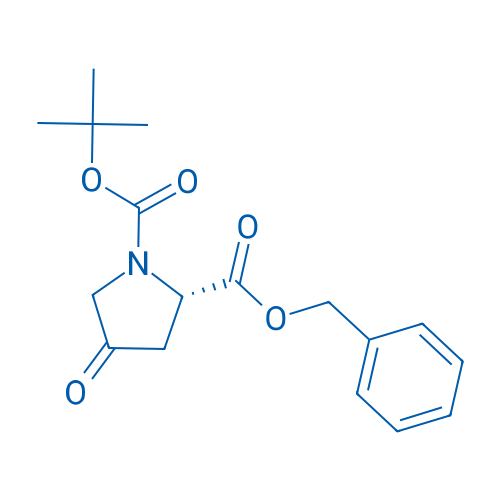 2-Benzyl 1-(tert-butyl) (S)-4-oxopyrrolidine-1,2-dicarboxylate 250mg