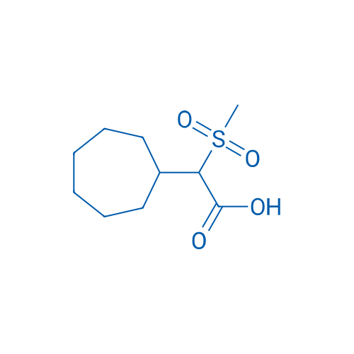 2-Cycloheptyl-2-methanesulfonylacetic acid 1g
