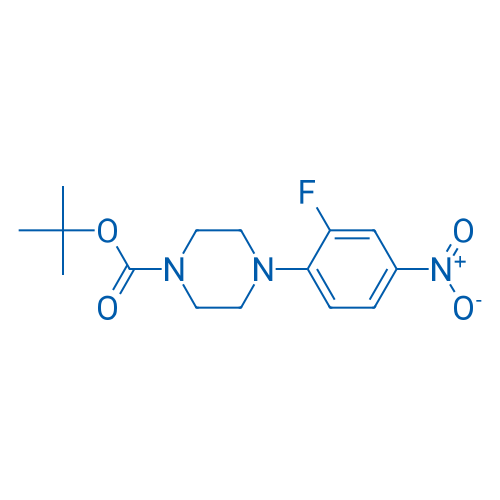 tert-Butyl 4-(2-fluoro-4-nitrophenyl)piperazine-1-carboxylate 5g