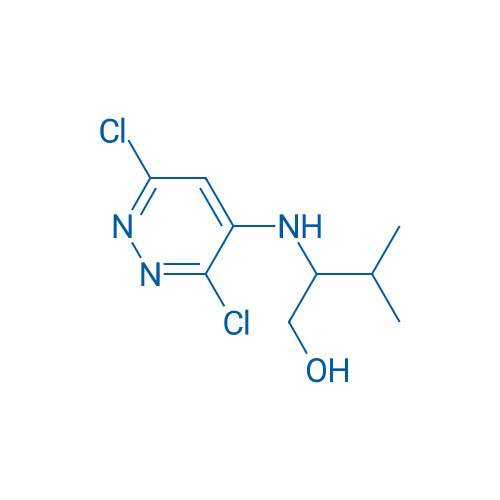 2-((3,6-Dichloropyridazin-4-yl)amino)-3-methylbutan-1-ol 250mg