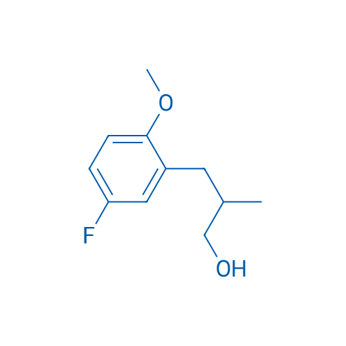 3-(5-Fluoro-2-methoxyphenyl)-2-methylpropan-1-ol 1g