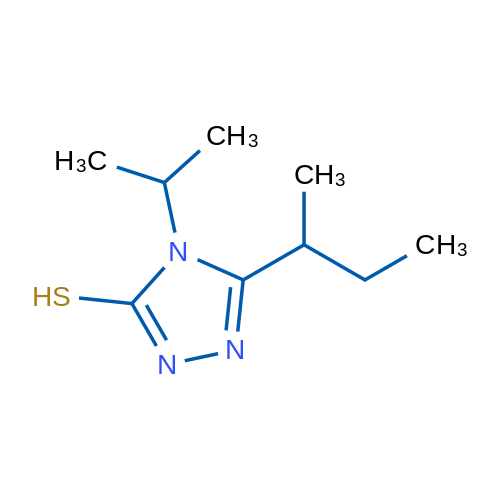 5-(Butan-2-yl)-4-(propan-2-yl)-4h-1,2,4-triazole-3-thiol 1g