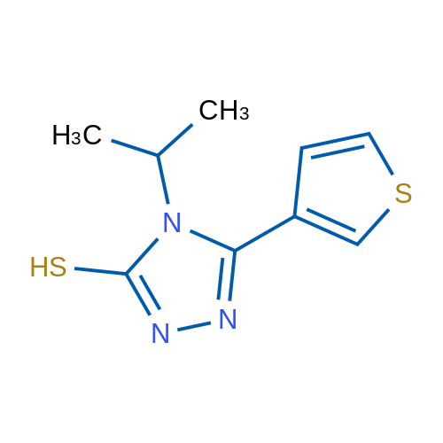 4-(Propan-2-yl)-5-(thiophen-3-yl)-4h-1,2,4-triazole-3-thiol 1g