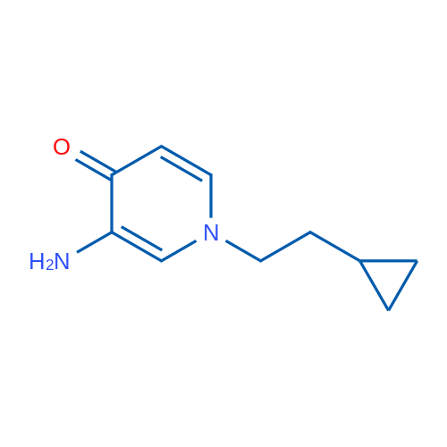 3-Amino-1-(2-cyclopropylethyl)-1,4-dihydropyridin-4-one 1g