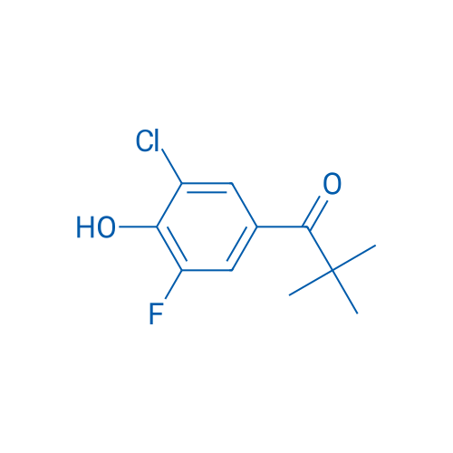 1-(3-Chloro-5-fluoro-4-hydroxyphenyl)-2,2-dimethylpropan-1-one 5g