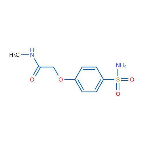 N-Methyl-2-(4-sulfamoylphenoxy)acetamide 1g
