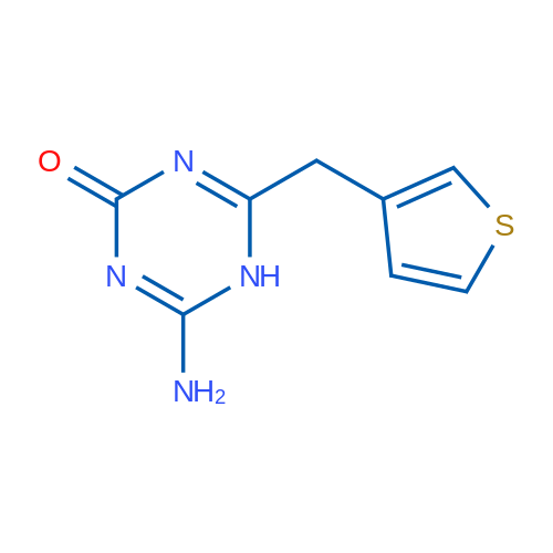 4-Amino-6-(thiophen-3-ylmethyl)-2,5-dihydro-1,3,5-triazin-2-one 1g