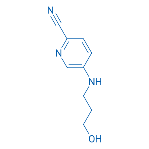 5-((3-Hydroxypropyl)amino)picolinonitrile 1g