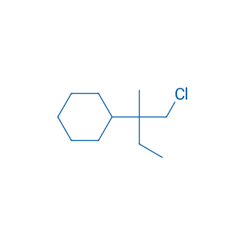 (1-Chloro-2-methylbutan-2-yl)cyclohexane 1g