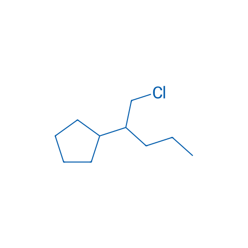 (1-Chloropentan-2-yl)cyclopentane 1g
