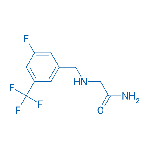 2-((3-Fluoro-5-(trifluoromethyl)benzyl)amino)acetamide 1g