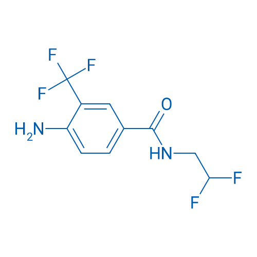 4-Amino-N-(2,2-difluoroethyl)-3-(trifluoromethyl)benzamide 1g