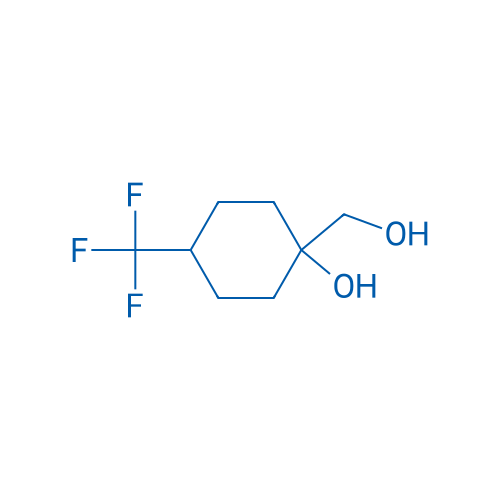 1-(Hydroxymethyl)-4-(trifluoromethyl)cyclohexan-1-ol 250mg