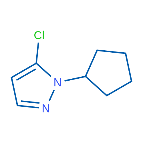 5-CHloro-1-cyclopentyl-1h-pyrazole 1g