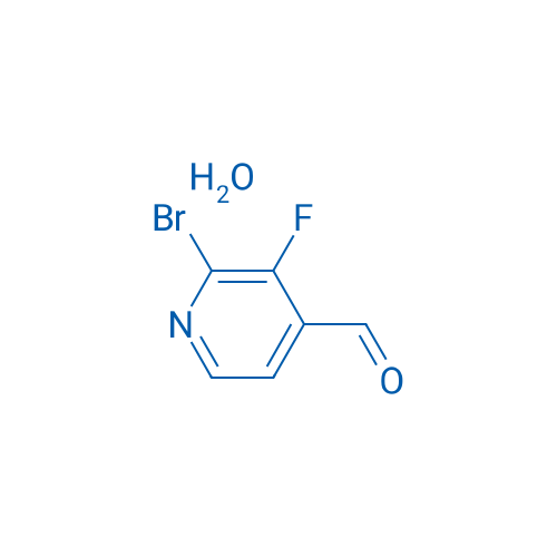 2-Bromo-3-fluoroisonicotinaldehyde hydrate 5g