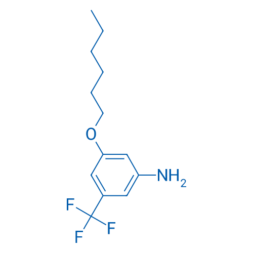 3-(Hexyloxy)-5-(trifluoromethyl)aniline 1g