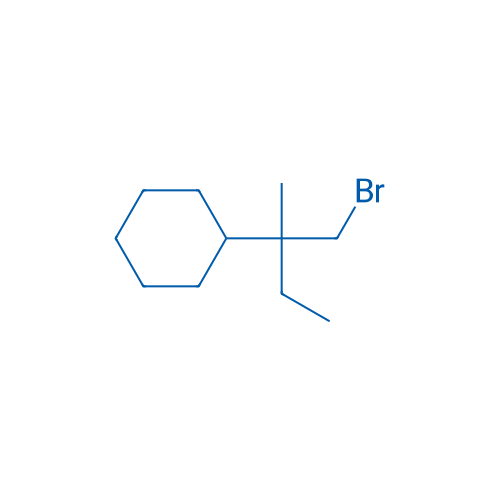 (1-Bromo-2-methylbutan-2-yl)cyclohexane 1g