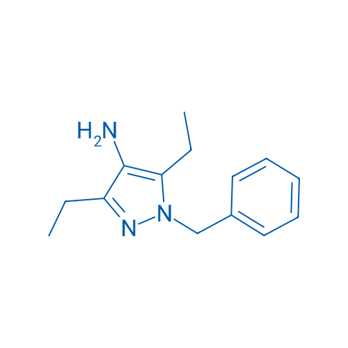 1-Benzyl-3,5-diethyl-1h-pyrazol-4-amine 1g