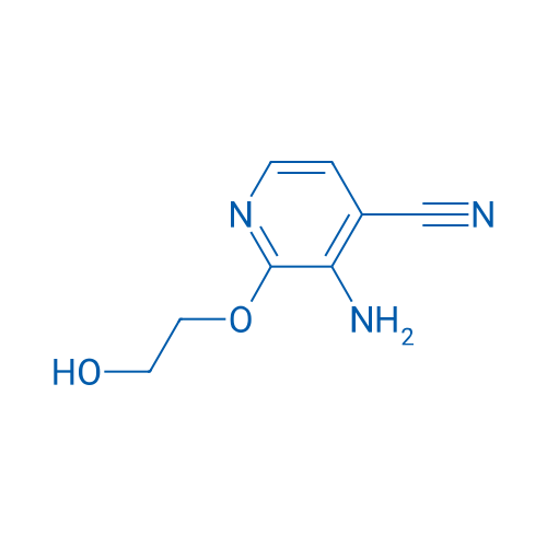 3-Amino-2-(2-hydroxyethoxy)pyridine-4-carbonitrile 1g